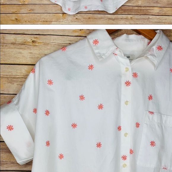 Madewell Daisy Courier Shirt - EUC! - Picture 3 of 6